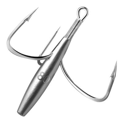 有刺防挂底锚钩三锚钩带铅坠矛钩