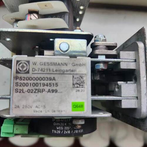 议价德国原装GESSMANN捷斯曼手柄，型号S2L-02ZRP-维修
