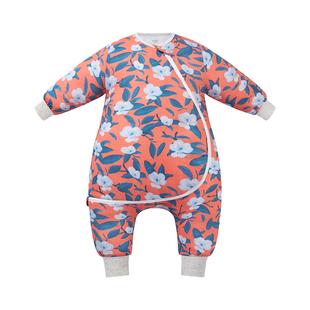 Nest Designs婴儿睡袋四季通用Frida联名竹棉纱布宝宝分腿防踢被