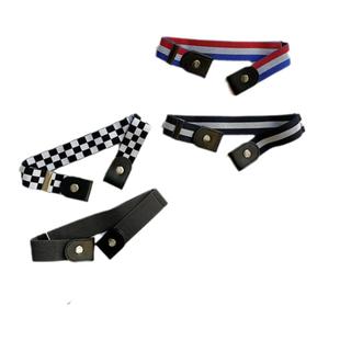 隐形皮带女款懒人松紧腰带女弹力牛仔裤男百搭裤带女收紧收腰神器