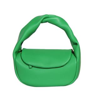 YOCAMU小众设计绿色手提包软欧包新款单肩斜挎包包女款手拎包