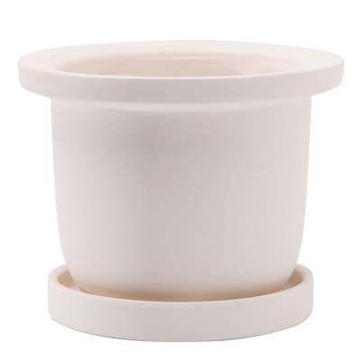 素烧陶瓷花盆大口径家用带托盘