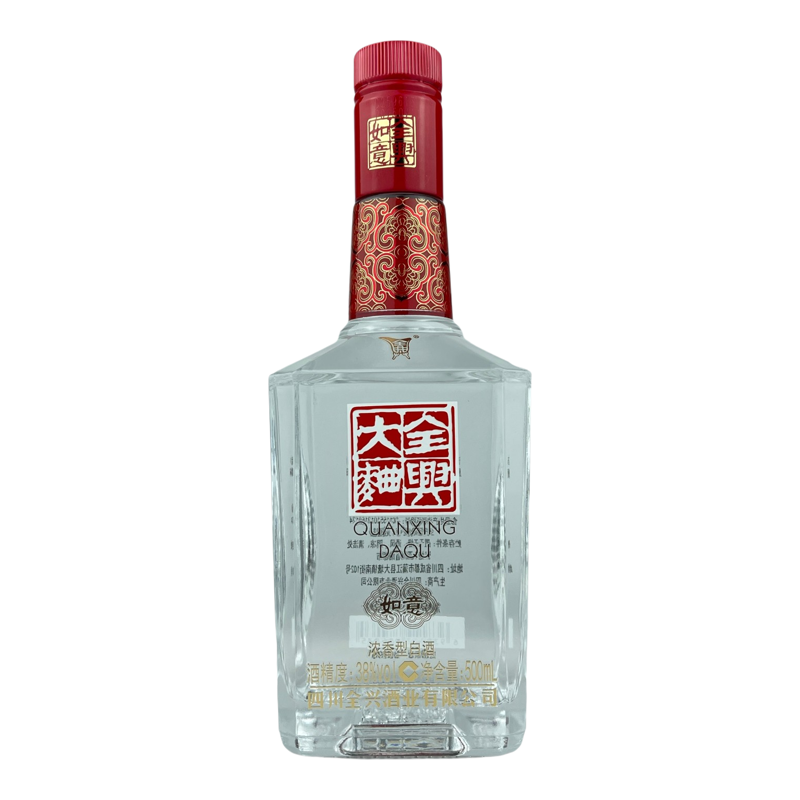 全兴大曲如意光瓶酒500毫升*6瓶