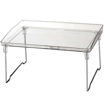 4149.桌面收纳置物架办公桌台面架化妆品分层收纳盒储物小架子宿