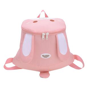 儿童防走失背包小班学前班宝宝出游迷你书包男女童可爱小兔双肩包