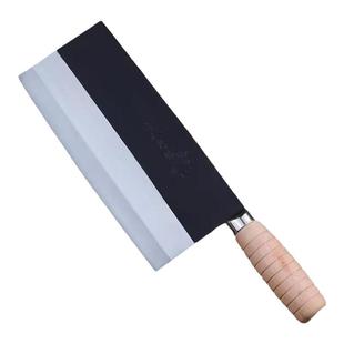 十八子作厨师刀专用菜刀2号桑刀老式铁刀商用鱼生刀官方旗舰店店