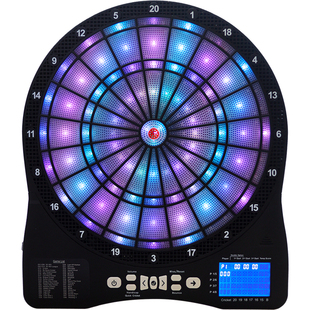 自动计分安全发光电子飞镖盘套装成人儿童家用室内娱乐酒吧比赛靶