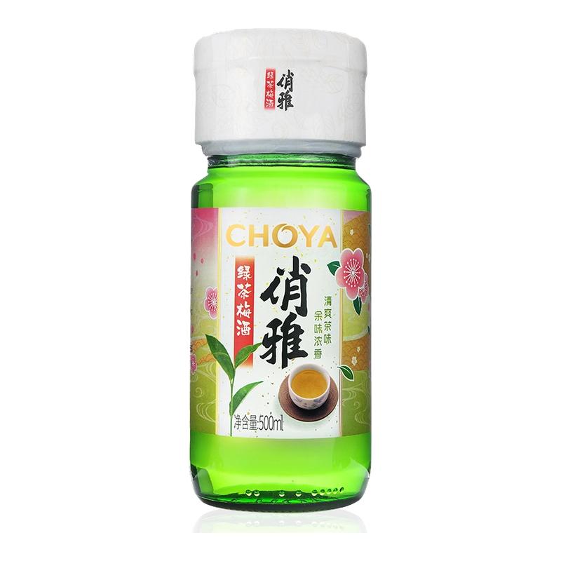 choya俏雅绿茶梅酒500ml