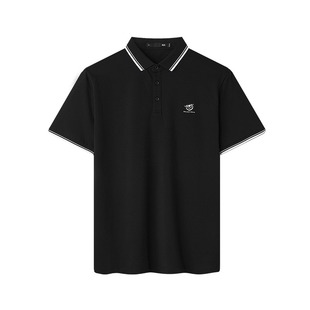 HLA/海澜之家父亲节礼物男装短袖POLO衫夏季新款中年爸爸衣服男士