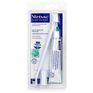 法国维克专用猫牙刷牙膏套装狗狗猫咪宠物清洁牙结石口臭刷牙用品