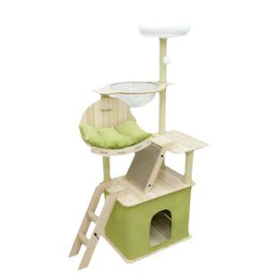猫爬架子猫架猫爬架猫窝猫树一体麻绳猫抓板太空舱猫咪别墅柱猫咪
