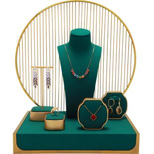 梵华生首饰展示架高档店用橱窗珠宝项链戒指耳钉手链直播陈列道具