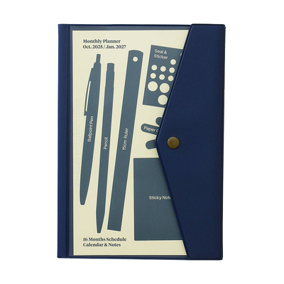 日本HIGHTIDE实用月计划本A5 2026DIARY轻巧便携手帐本日程计划本