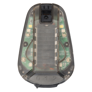 战术兵 新款瓢虫蜗牛战术灯 IR队友识别信号灯户外运动防水救生灯