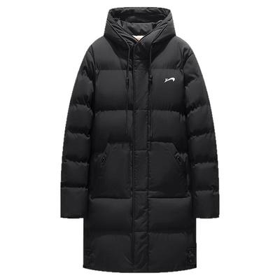 贵人鸟加绒加厚长款棉服