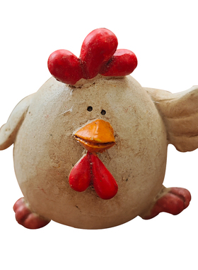 可爱小鸡摆件桌面装饰品