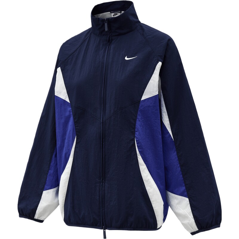 滔搏NIKE耐克女子Oversize风运动夹克街头风撞色外套IM8402-411