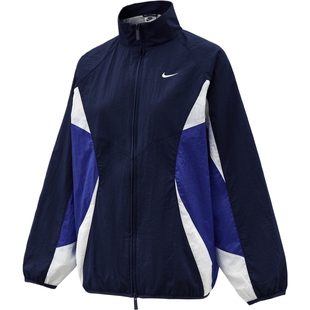 滔搏NIKE耐克女子Oversize风运动夹克街头风撞色外套IM8402-411