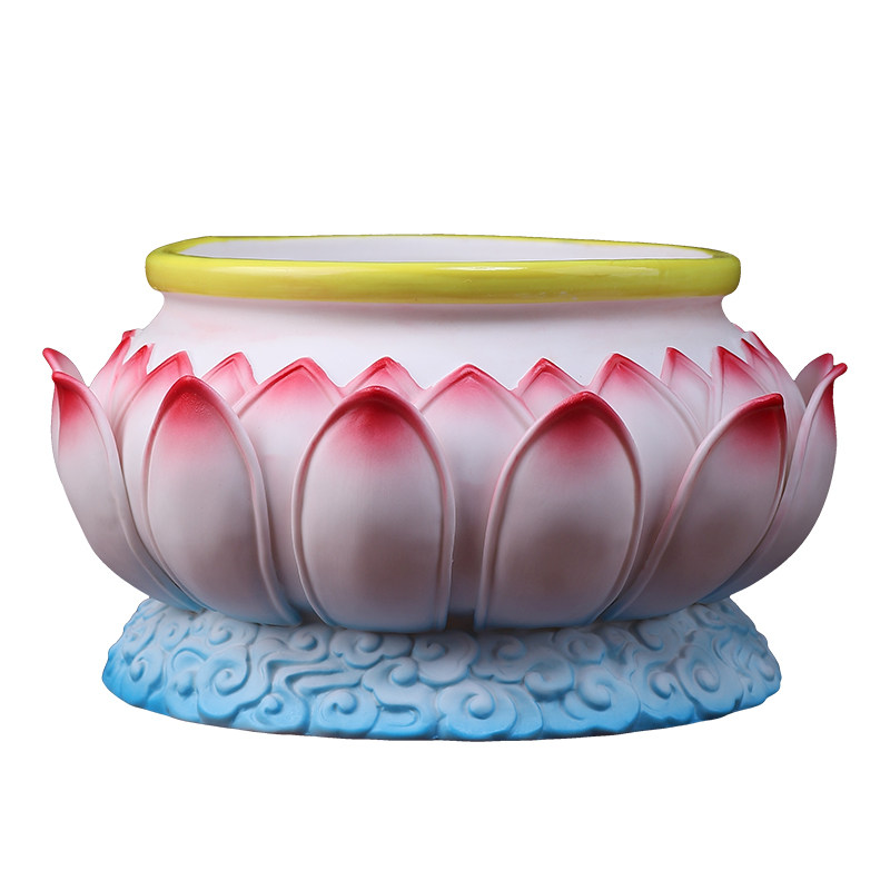 陶瓷莲花香炉上香家用室内插香