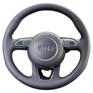 适用于奥迪新老款Q5 Q3 Q7A4L A6L A3LA7A8 Q5L手缝方向盘套