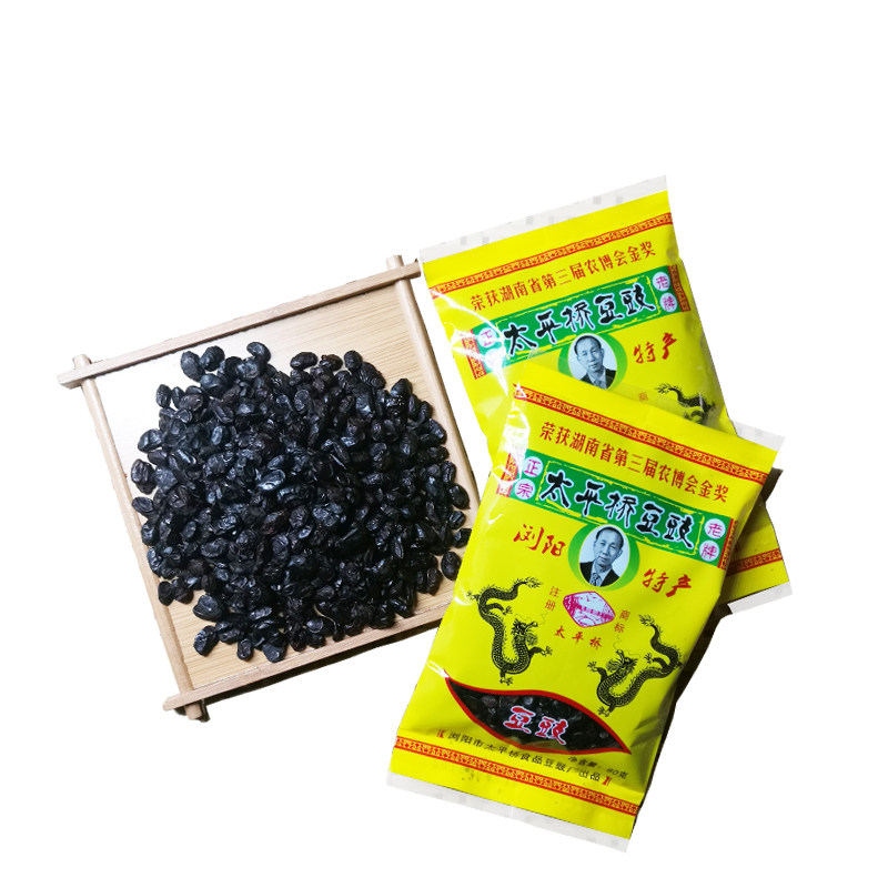 浏阳豆豉黑豆鼓80g湖南特产农家
