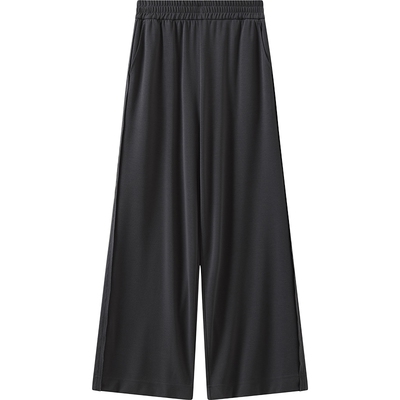 【商场同款】播26夏新品直筒面膜裤女高腰垂感长裤BDT2KD1748