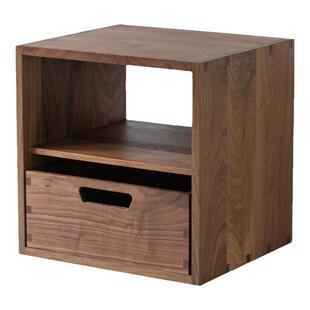 喜起实木小书柜抽屉收纳置物柜格架储物柜简约自由组合格子柜落地