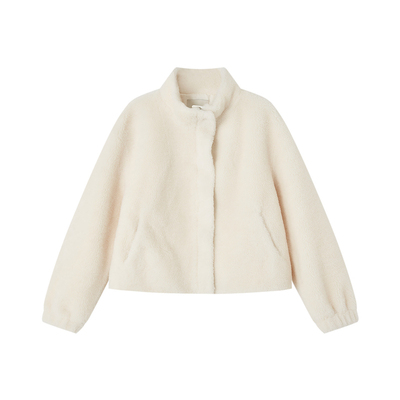 indicia标记2025冬季新款温暖氛围感显高显瘦毛绒感外套L2D5WT247