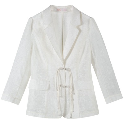 2023西装外套固执复古