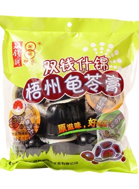 梧州双钱龟苓膏零食非果冻布丁