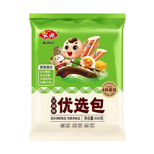 安井火锅丸子优选包全家福撒尿肉丸鱼丸豆腐蟹柳麻辣烫关东煮食材