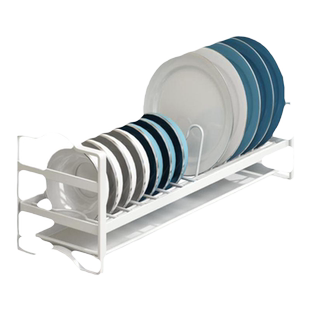 窗台窄款碗盘碗碟收纳架不锈钢厨房置物架碗柜内窄小型碗筷沥碗架