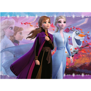 睿思Ravensburger冰雪奇缘迪士尼100片德国进口拼图儿童益智玩具