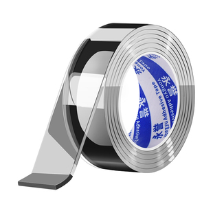 双面胶高粘度透明固定墙面车用无痕防水强力纳米3亚克力胶两面胶布耐高温不留痕万用魔力防滑贴m强力粘胶胶带