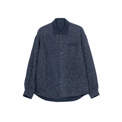 Hualun正反双面穿长袖衬衫