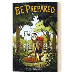 做好准备 英文原版 Be Prepared 凯迪克奖得主 儿童漫画  全英文版 Vera Brosgol 进口原版英语书籍