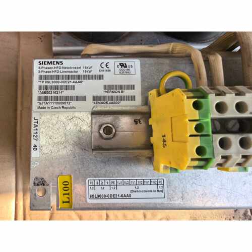 议价西门子三相电抗器6SL3000-0DE21-6AA0，16K