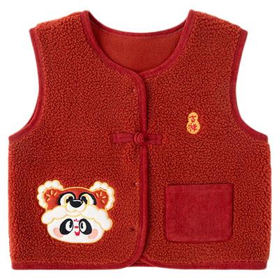 dudujia儿童马甲宝宝周岁礼服