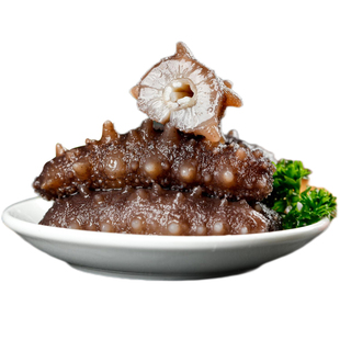 新鲜即食海参礼盒装年货鲜冻冷冻天然大连野生辽参高档海鲜500g