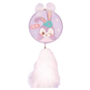 苏绣双面刺绣团扇手工自己绣十字绣小件diy平安符材料包绣品挂件