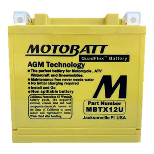 MOTOBATT杰迪K750杰迪Fr750杰迪750宝马850GS摩托车电瓶蓄电池14A