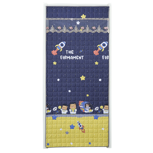 冬季棉门帘加厚家用空调保暖保温挡风防风隔断帘隔音防寒挂钩帘子