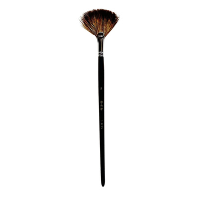 矜古斋貉子毛软毛扇形笔