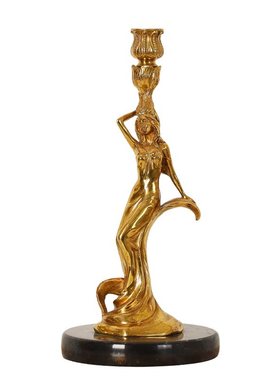 法式复古天使烛台欧式精美雕刻装饰艺术别墅客厅餐厅桌面奢华摆件