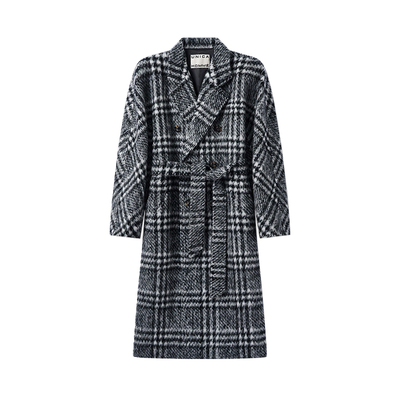 UNICAHOMME双排扣廓形大衣