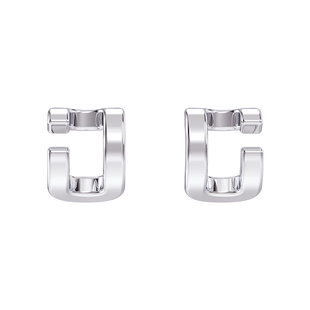 冯建宇同款通勤Mistova新品简气质星辰C锁耳钉高级感ins