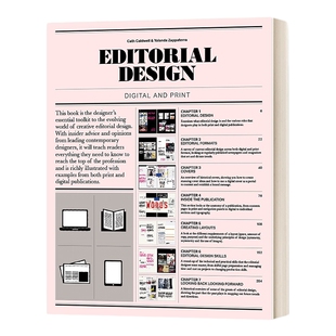 英文原版 Editorial Design 编辑设计 数字和打印 英文版 进口英语原版书籍