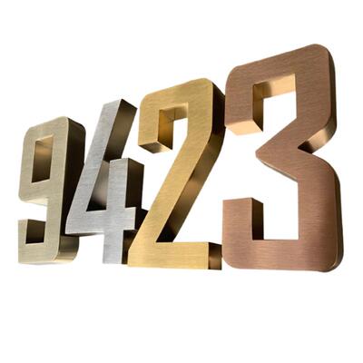 金属精工形象墙字公司LOGO招牌字