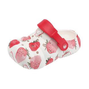 迷你巴拉巴拉童鞋儿童拖鞋女童外穿沙滩鞋男童夏季洞洞鞋包头凉拖