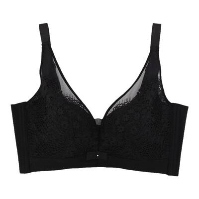 百分百感觉深v性感钢圈聚拢内衣